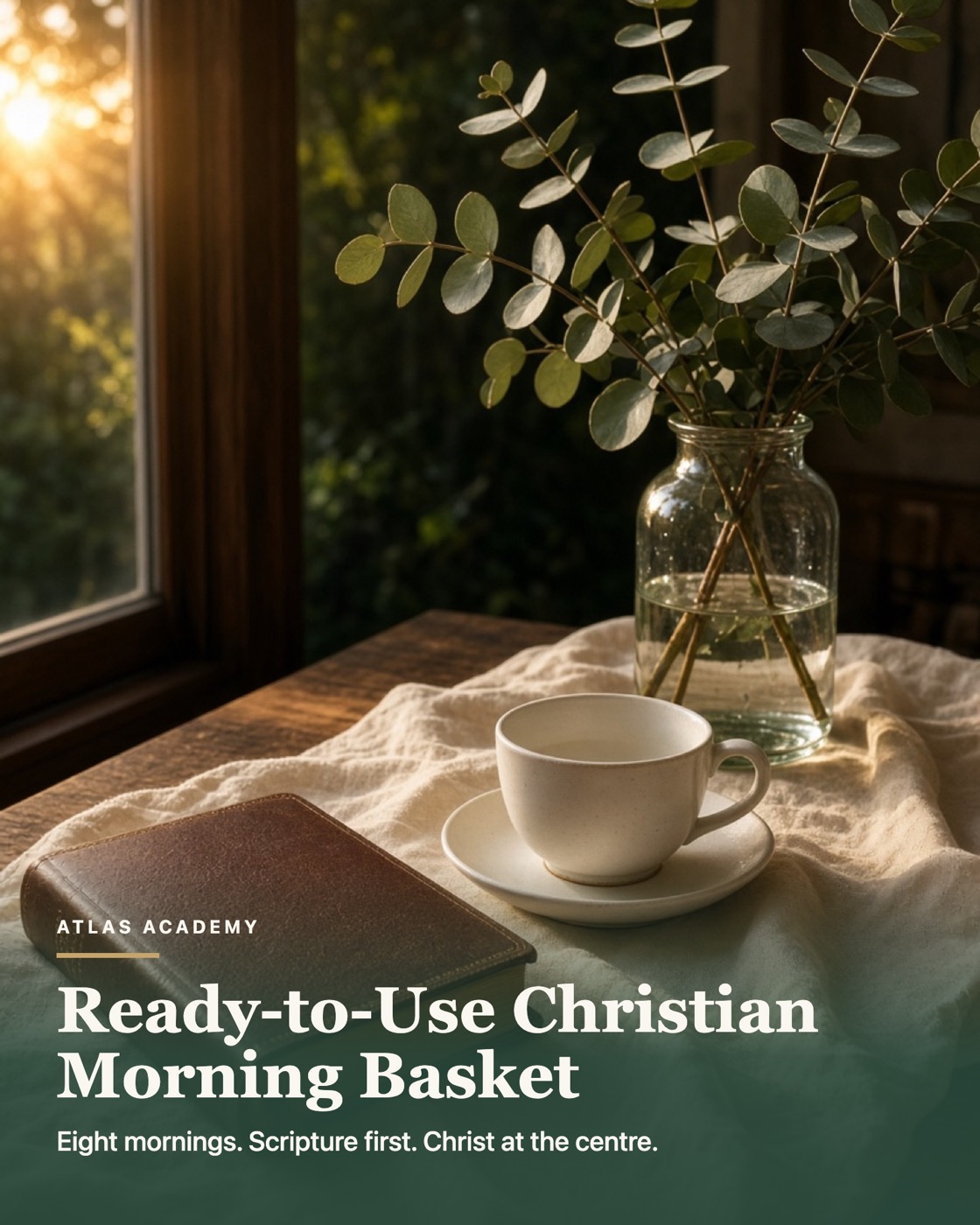 Cover of the Ready-to-Use Christian Morning Basket.